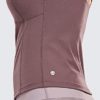 CRZ YOGA Women's Naked Feeling Soft Criss Cross Workout Tank Tops Built in Shelf Bra Yoga Athletic Shirts - Image 3