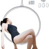 ZHFEISY Aerial Hoop Kit 770 Lbs Capacity Single Point Aerial Rings Equipment Aerial Hoop for Home Dance Studio Gyms and Performance Venue - Image 6