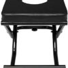 MengK Folding Yoga Inversion Stool Black - Image 6