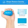 Hand Stress Balls, Stress Balls for Adults, Therapy Squeezing Relief Soft Balls for Anxiety & Hand Strengthening Grip Exercise & Physical Rehabilitation, Great for Kids & Elders (3 Density Reliever) - Image 2