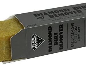 Black Diamond BD-Grip-Cleaner Skateboard Griptape Cleaner - Diamond Dirt Remover Gummy Cube - Erase Grip Gunk