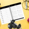 Black Fitness Journal Workout Book - Fitness Planner - Daily Log Planner - Workout Log Book for Weight Loss, Lifting, WOD for Men & Women to Track Goals & Muscle Gain -Workout Accessories - Image 7