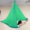 yotijay Flying Aerial Hammock Silk Sling Aerial Inversion Fabric, Green - Image 9
