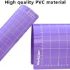 WORKLION Cutting Mat 12x12 StrongGrip for Cricut: Cricut Explore One/Air/Air 2/Maker Strong Adhesive Sticky Non-Slip Durable Mat for Arts & Crafts Projects - Purple Cutting mat(3 Pack) - Image 5