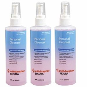 Secura Personal Cleanser - 8 Ounce Spray - Pack of 3