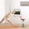 Venouray Yoga Chair for Adults,Restrial Life Yoga Training Tool Strength Training Inversion Exercise Equipment for Antigravity Yoga, Inversion Yoga, Yoga Starter Kit Home ，Office ，Gym ，Sports - Image 5