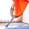 Aerial Dance Hammock Anti-Gravity Flying Swing Aerial Silks Dance Pilates Set for Improved Dance Inversions, Flexibility and Core Strength,C-OneSize - Image 9