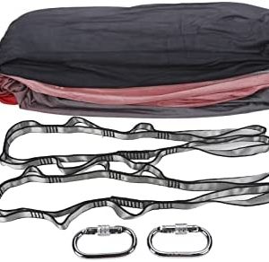 Aerial Yoga Hammock, Durable Aerial Silk with Daisy Chain, Carabiner, Anti Gravity Yoga Swing Kit for Home, Antigravity Yoga, Inversion Exercises, Flying Sling Set for Indoor/Outdoor Inversion Therapy