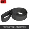 ZEZYXUFM 34" Aerial Hoop Equipment Single Tab Yoga Ring Dancing Circus Home Gym - Image 4