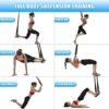Brebebe Door Anchor Strap for Resistance Exercise, Resistance Bands with Handles Pull Bar, New Perfect Portable Home Gym, All-in-One Complete Workout Equipments for Full Body Exercise - Image 2