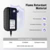 Donner DPA-1 Guitar Pedal Power Supply Adapter 9V DC 1A Tip Negative 5 Way Daisy Chain Cables for Guitar Effect Pedal - Image 4