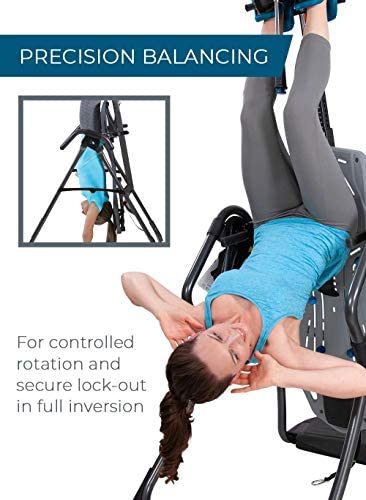 Teeter FitSpine LX9 Inversion Table, Deluxe Easy-to-Reach Ankle Lock, Back Pain Relief Kit, FDA-Registered - Image 6