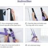 VEAREAR Leg Stretcher Strap, Stretching Equipment with Door Anchor, Flexibility Trainer Backbend Assist Stretch Out Strap for Dance Aerial Yoga Ballet Leg Stretching Exercise - Image 7
