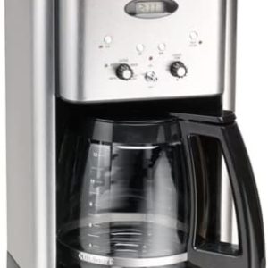 Cuisinart DCC-1200FR Brew Central 12-Cup Coffeemaker, Brushed Stainless Steel (Renewed)