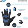 DAPPER RACING | SIM Racing Touchscreen Gloves | Palm Reinforcement | Non-Slip Silicone for Optimal Grip | Lightweight and Breathable | Designed for Simulator Lovers - Image 2