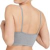 Hanes Women's ComfortFlex Fit Bralette Pack, Stretch Cotton Low-Impact Bra, Moisture-Wicking Cotton Bralette, 3-Pack - Image 4