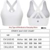 RUNNING GIRL Sports Bra for Women, Criss-Cross Back Padded Strappy Sports Bras Medium Support Yoga Bra with Removable Cups - Image 5