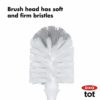 OXO Tot Bottle Brush with Nipple Cleaner and Stand, Gray - Image 6