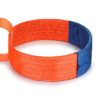 QWORK Battery Lifting Sling, 2" x 6' Polyester Web Sling, 5512 lbs Load Capacity, Forklift Battery Rope Sling with 2 Hooks - Image 3