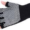 ITODA Yoga Pilates Gloves Cotton Fitness Workout Padded Pilates Yoga Accessories Paws Gloves Non Slip Barre Ballet Bikram Exercise Sport Gloves for Women and Men - Image 4