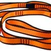 Geelife Daisy Chain Rope 2 pcs Looped Strong Straps 23 kN Climbing Lanyard Nylon Daisy Chains Multi Loop Aerial Yoga Webbing Sling 53 Inches - Image 2