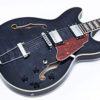 GROTE Jazz Electric Guitar Semi-Hollow Body Trapeze Tailpiece Bridge Guitar Gig Bag (Black) - Image 4