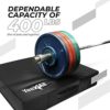Yes4All Silencer Drop Pads/Weightlifting Drop Pads with PVC Cover & Easy Carry Handles – Sold in Pairs - Image 3