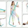 Scotamalone Yoga Strap Stretching Strap with Exercise Book Physical Therapy Equipment Stretch Band Rehab Multi-Loop Strap Nonelastic Exercise Strap for Pilates, Dance and Gymnastics - Image 6