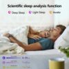 FITVII Fitness Tracker, Smart Watch with 24/7 Blood Pressure Heart Rate and Blood Oxygen Monitor, Sleep Tracker with Calorie Step Counter, IP68 Waterproof Activity Tracker for Women Men Android iOS - Image 3