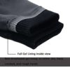 EXPER Men's Large Moisturizing Gloves with Gel Lining - Dry Hands Treatment Hydrating Cracked Hand Healing Gloves - Repair Rough, Chapped Skin Overnight (Black) - Image 4