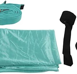Aerial Yoga Strap, Waist Back Leg Stretch Strap Increase Flexibility Skin Friendly Adjustable Excellent Grip Upgraded Design for Male for Adolescent for Female
