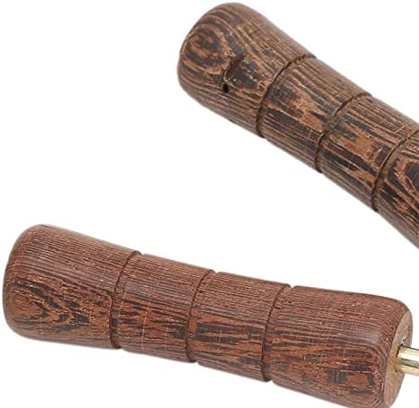 Jievazb Hand Grip Strengthener, Wooden Handle Grip Strength Trainer Relieve Wrist & Thumb Pain Wrist Hand Exerciser for Gym Home Office Travel Use - Image 7