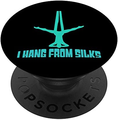 Silks Circus Freak Aerial Yoga Aerial Hoop Aerialist Tshirt PopSockets Swappable PopGrip