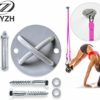 Wall Mount Bracket for TRX Suspension Straps Aerial Yoga Swing &Hammock Resistance Band Gym Sports Training Olympic Gymnastic Rings Boxing Equipment Battle Rope - Image 4