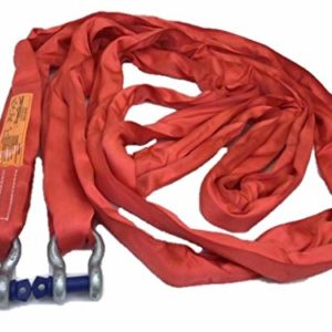 20 Foot Round Sling with Two Shackles