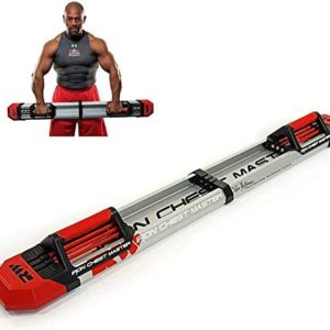 Iron Chest Master Push Up Machine - The Perfect Chest Workout Equipment for Home Workouts - Exercise Equipment Includes Resistance Bands and Unique Fitness Program for Men and Women
