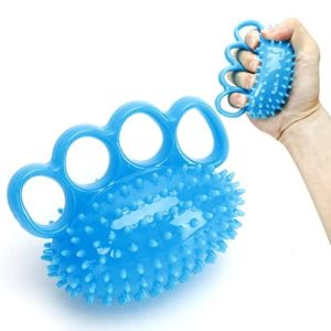 Hand Grip Strength Ball, Finger Wrist Flexibility Exerciser Grip Ball, Muscles and Hand Strengthener Exercise for 4 Fingers, Finger Physical Training Tool