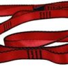 Geelife Daisy Chain Rope 2 pcs Looped Strong Strap 23 kN Climbing Lanyard Nylon Daisy Chains Multi Loop Aerial Yoga Webbing Sling 53 Inches - Image 2