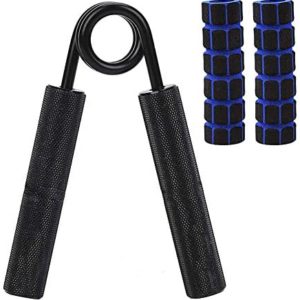 IFAST Men's Aluminum Alloy Fitness Power Grip Home Arm Wrist Muscles Training Device 100lb 150lb 200lb 250lb 300lb Hand Grip Equipment