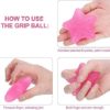 Star Shape Hand Therapy Exercise Balls Fidgets Stress Relief Ball Hand and Finger Grip Strengthening Therapy Exercise Gel Squeeze Balls Kits Rehabilitation & Grip Strengthener - Image 6