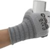 COOLJOB 9PK Small Work Gloves with Rubber Grip, High Dexterity Soft Working Gloves for Men, Non-slip Delivery Gloves for Trucker/Box Handler/Carpenter/Gardener/Police Officer, Latex Coated, Gray - Image 4