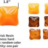 KOWVOWZ Resin Grip Ball Strength Trainer Exerciser, Finger Stretcher Trainer, Hand Exerciser, Stress Relief Strengthener Hand Gripper for Adults, Elderly Woman and Man Pack of 2 Random Color - Image 2
