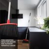 Broom Strongest 80% Heavier Duty - Outdoor Broom Indoor Broom, Angle Broom with Extendable Broomstick for Easy Sweeping - Easy Assembly & Durable, Great Use for Home Kitchen Room Office Lobby Floor - Image 7