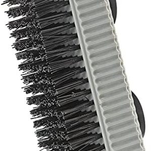 Grip Clean | Heavy Duty Fingernail Scrub Brush - Hand & Nail Cleaning Brush for Men & Mechanics - Stiff Bristles, Ultra-Durable - Suction Cups Stick to Mirrors, Sinks, Flat Surfaces