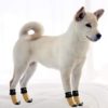 PUPTECK Double Side Anti-Slip Dog Socks with Adjustable Straps for Indoor Wear - 2 Pairs Pet Paw Protection Traction Control Socks on Hardwood Floor - Image 6
