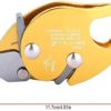 Climbing Rope Grab, Self-Braking Stop Descender for 11-12.5mm Rope Clamp Grab Rescue Rappel Ring Climbing Gear - Image 4