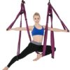 MIFXIN Aerial Yoga Swing Set Trapeze Yoga Kit Ultra Strong Antigravity Yoga Hammock Sling Inversion Swing Tool for Air Yoga Inversion Exercise - Image 2