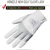 Henzzle Women's Golf Gloves in Pair (Left and Right) with Non-Slip Grip, Soft, Breathable, Nice Grip - 2 Pack - Image 2