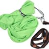 Hyuduo Aerial Yoga Swing, Aerial Yoga Hammock 1 X 2.8m Safe Breathable Relieve Pain Children's Elastic Hammock for Yoga Children Use (Green),Hammock - Image 5