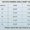 Womens Girl High Waisted Pleated Tennis Skirt School A-Line Skater Skirts with Lining Shorts - Image 5